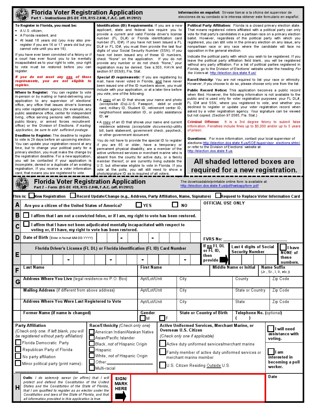 florida voter registration number look up