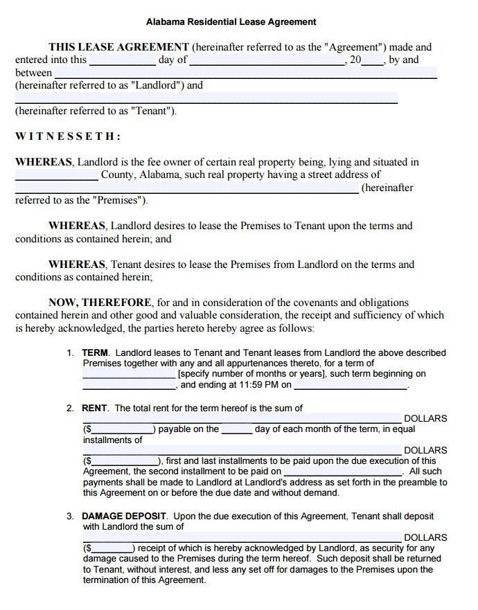 57 pdf 2 year lease agreement template free printable docx download