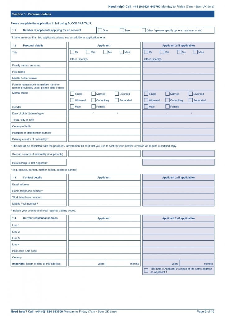 free-standard-bank-personal-account-application-form-pdf-template