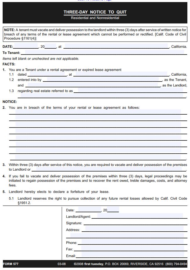 free-california-eviction-form-pdf-template-form-download