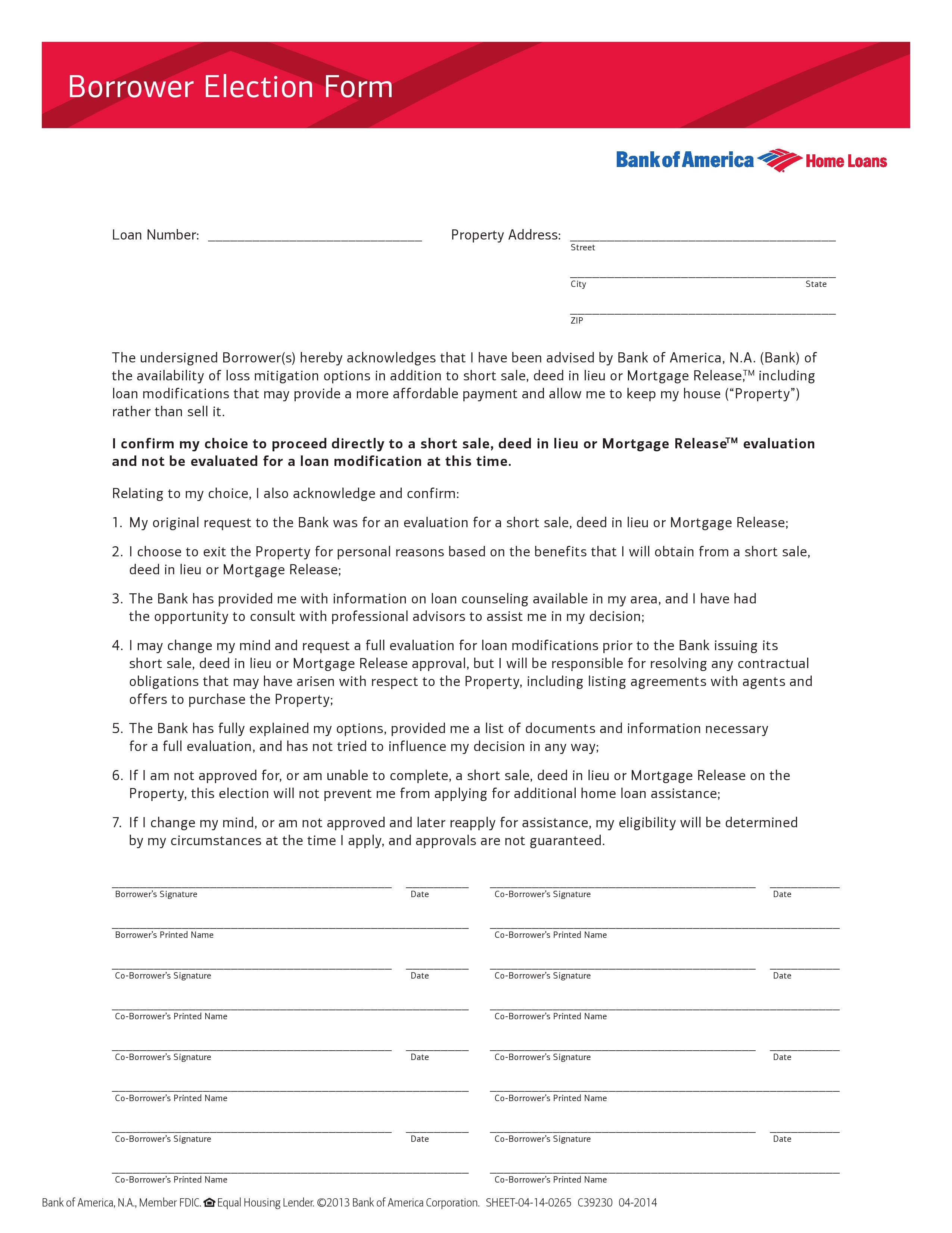 Bank Of America Letterhead Pdf File