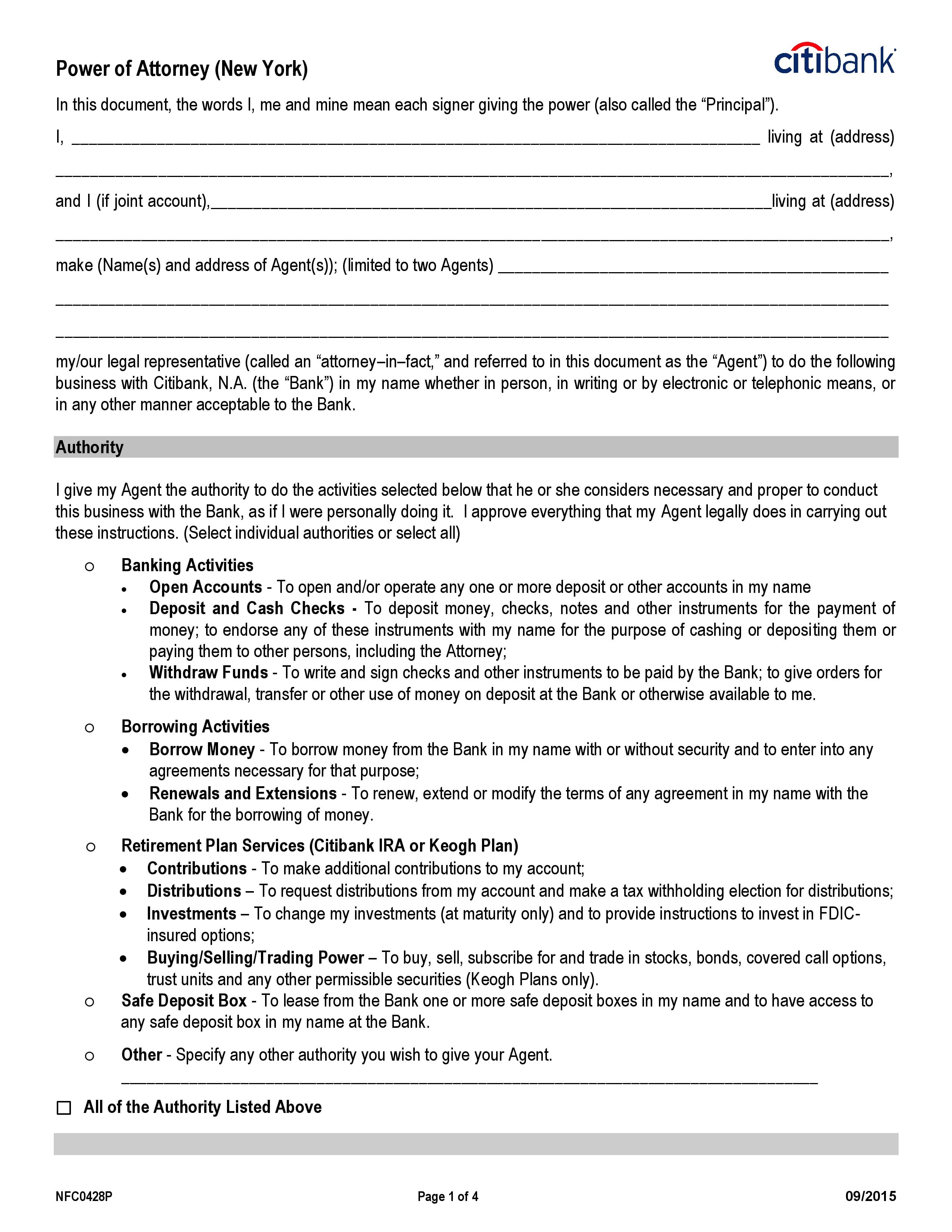 Free Bank Forms | PDF Template | Form Download